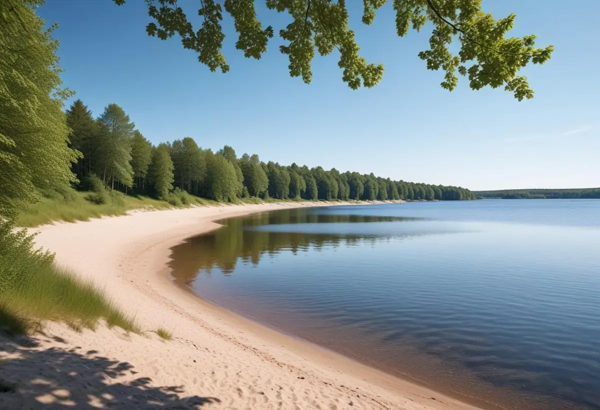 Ekhagens strandbad illustration