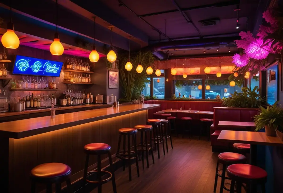 Goma gastropub illustration