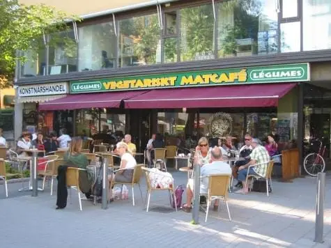 Légume i Uppsala, vegetarisk mat.