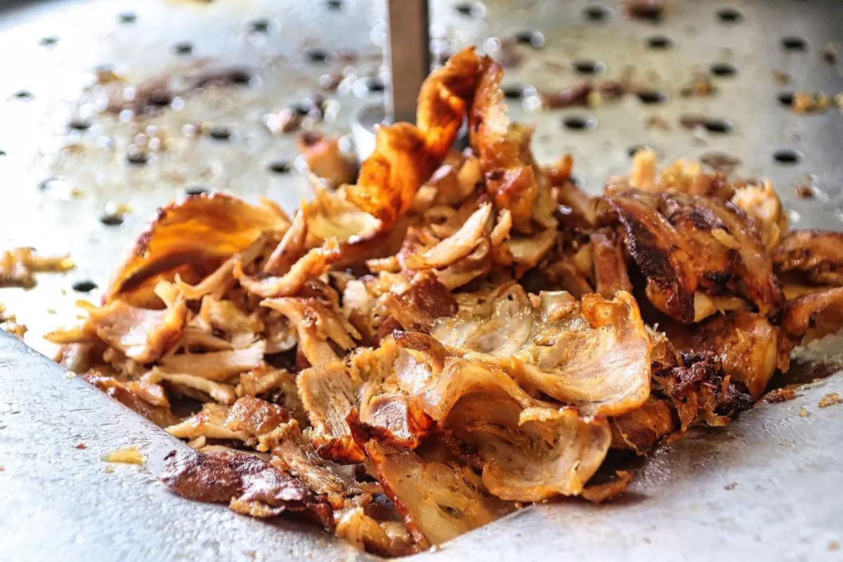 Döner kebab från snurran
