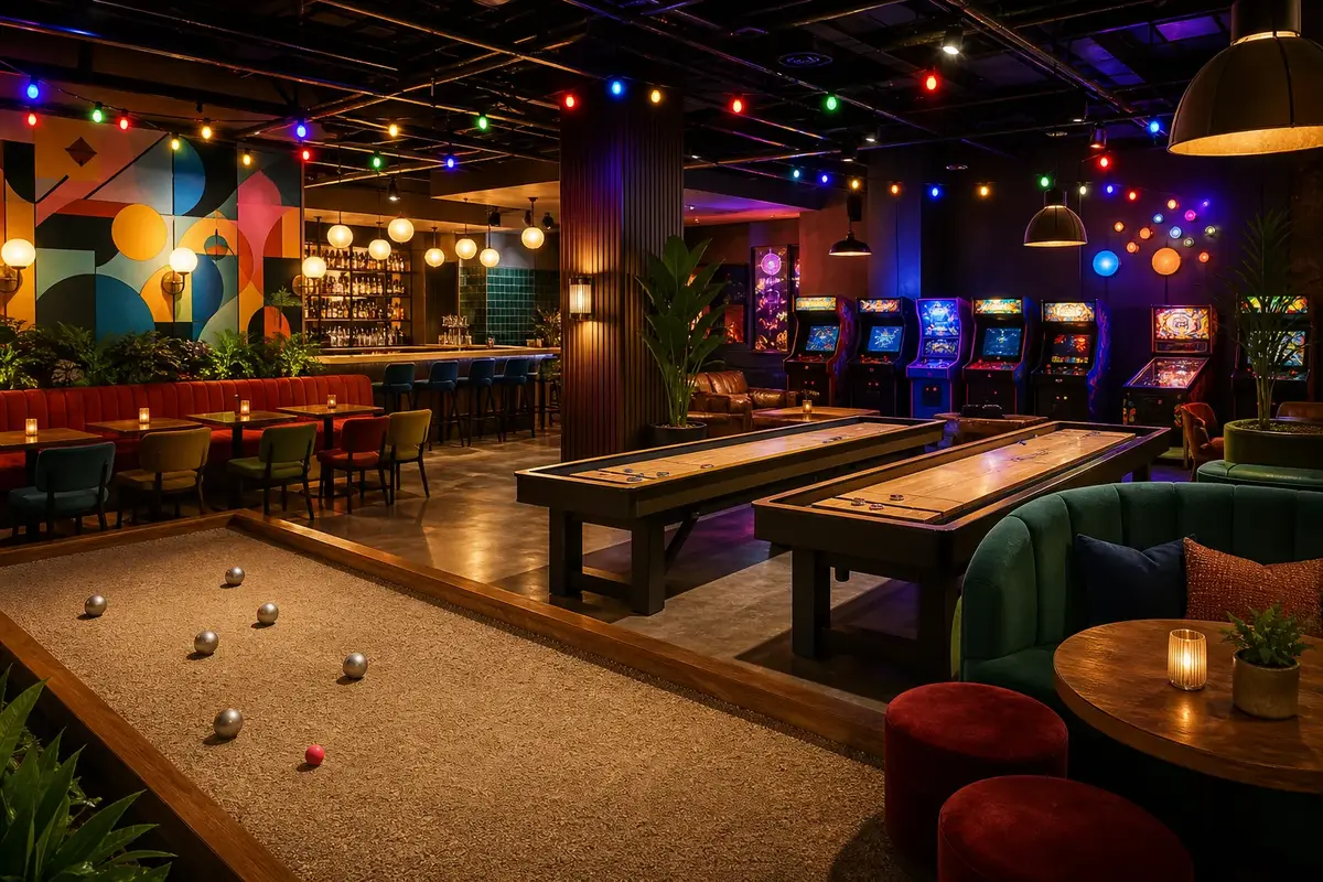 Ugglan Boule & Bar illustration